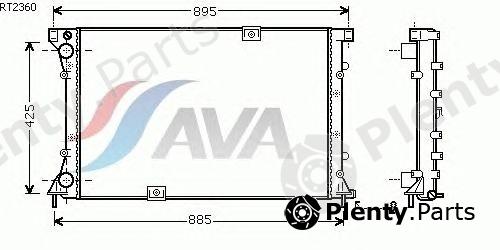 AVA QUALITY COOLING part RT2360 Radiator, engine cooling