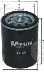  MFILTER part TF38 Oil Filter