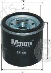  MFILTER part TF45 Oil Filter