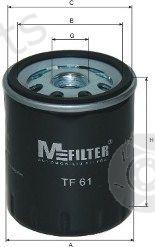  MFILTER part TF61 Oil Filter