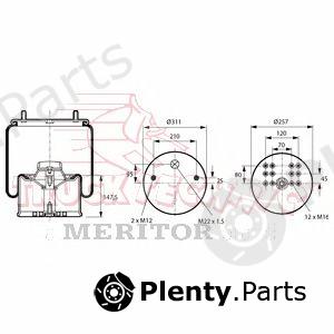  TRUCKTECHNIC part TT23.09.041 (TT2309041) Replacement part