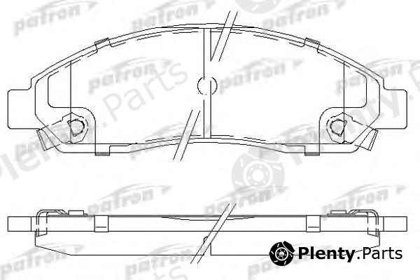  PATRON part PBP1816 Brake Pad Set, disc brake