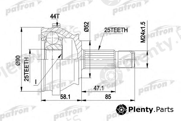  PATRON part PCV1110 Joint Kit, drive shaft
