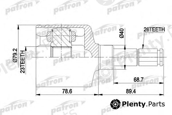  PATRON part PCV4014 Joint Kit, drive shaft