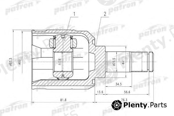  PATRON part PCV5008 Joint Kit, drive shaft