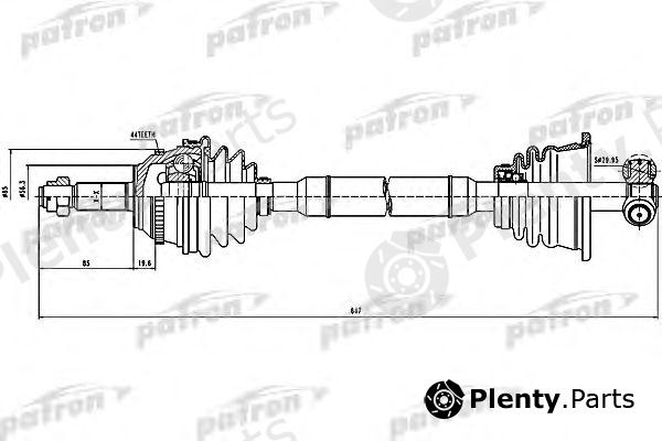  PATRON part PDS0299 Drive Shaft