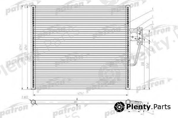  PATRON part PRS1124 Condenser, air conditioning