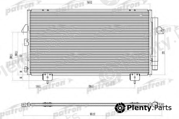  PATRON part PRS1163 Condenser, air conditioning