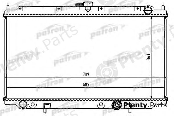  PATRON part PRS3490 Radiator, engine cooling