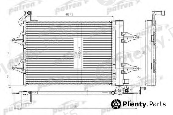  PATRON part PRS3639 Condenser, air conditioning
