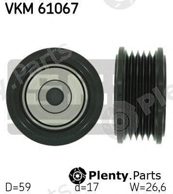  SKF part VKM61067 Deflection/Guide Pulley, v-ribbed belt