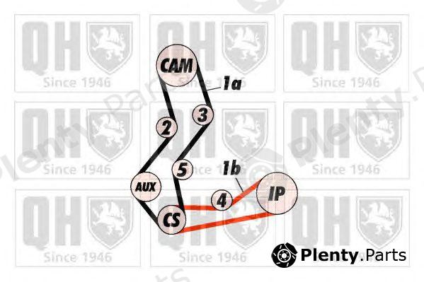  QUINTON HAZELL part QTB241 Timing Belt