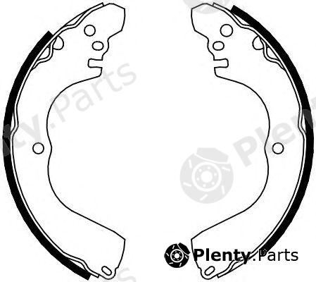  FERODO part FSB638 Brake Shoe Set
