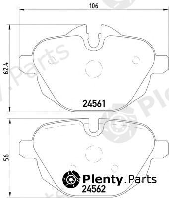  MINTEX part MDB2948 Brake Pad Set, disc brake