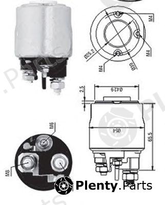  MAGNETI MARELLI part 940113050570 Solenoid Switch, starter