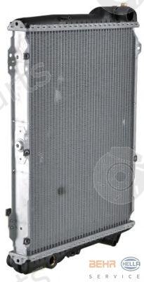  BEHR part 8MK376711-271 (8MK376711271) Radiator, engine cooling