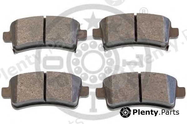  OPTIMAL part 12454 Brake Pad Set, disc brake
