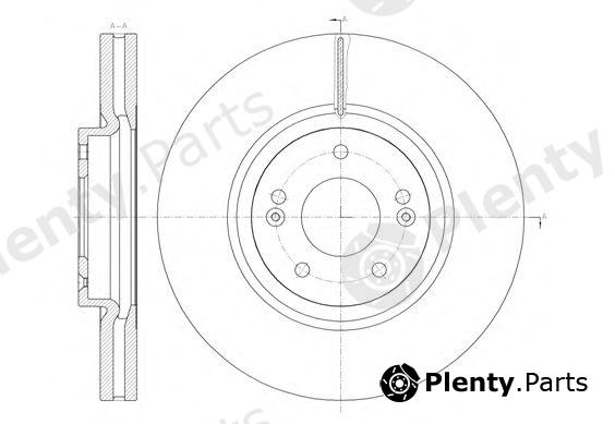  REMSA part 61462.10 (6146210) Brake Disc