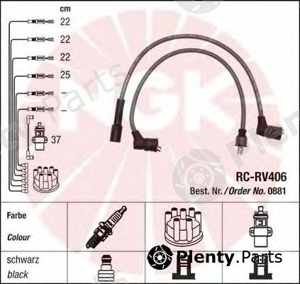  NGK part 0881 Ignition Cable Kit