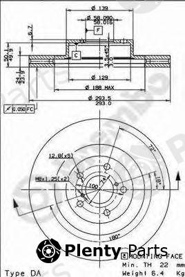  BREMBO part 09.9077.11 (09907711) Brake Disc