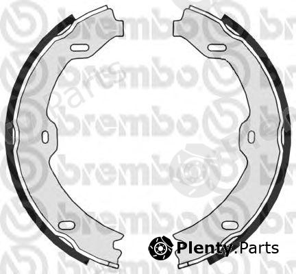  BREMBO part S50519 Brake Shoe Set, parking brake