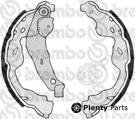  BREMBO part S83509 Brake Shoe Set
