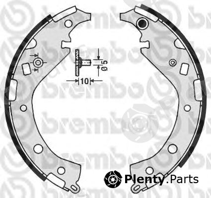  BREMBO part S83549 Brake Shoe Set