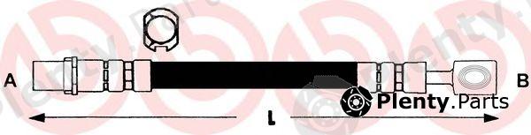  BREMBO part T59015 Brake Hose