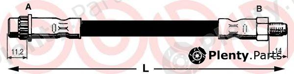  BREMBO part T68031 Brake Hose