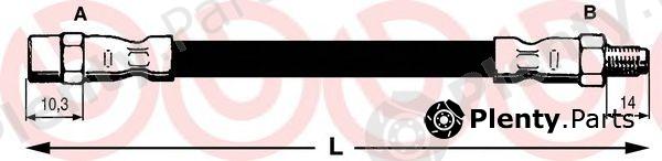  BREMBO part T85037 Brake Hose