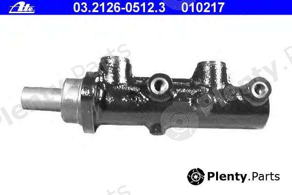  ATE part 03.2126-0512.3 (03212605123) Brake Master Cylinder