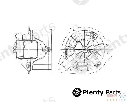  BEHR part 8EW009157-591 (8EW009157591) Interior Blower
