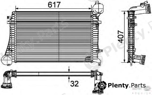  BEHR part 8ML376746-071 (8ML376746071) Intercooler, charger