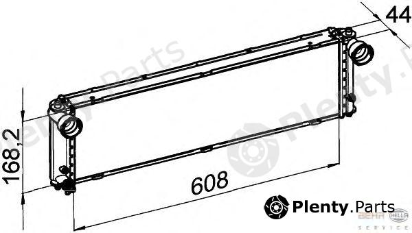  BEHR part 8MK376765-111 (8MK376765111) Radiator, engine cooling