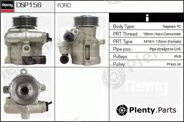  DELCO REMY part DSP156 Hydraulic Pump, steering system