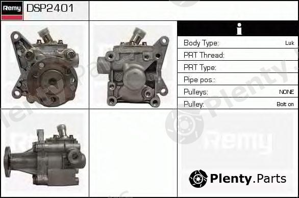  DELCO REMY part DSP2401 Hydraulic Pump, steering system