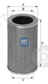  UFI part 2544200 Oil Filter