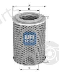 UFI part 2554800 Oil Filter