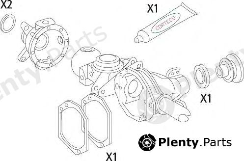  CORTECO part 19535844 Gasket Set, differential