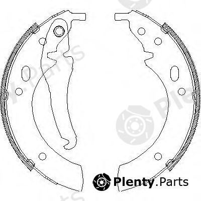 ROADHOUSE part 401800 Brake Shoe Set