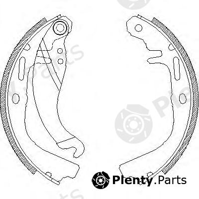  ROADHOUSE part 406500 Brake Shoe Set