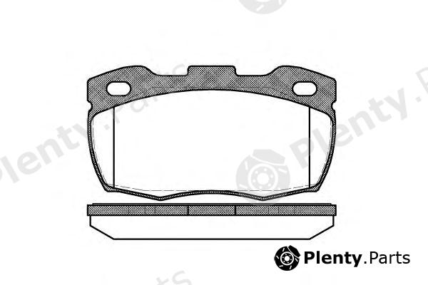  ROADHOUSE part 226610 Brake Pad Set, disc brake