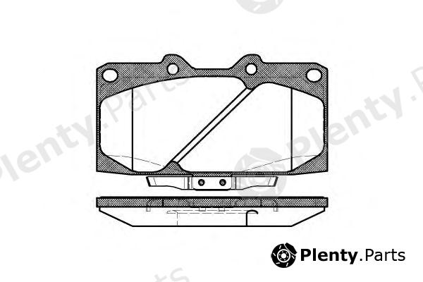  ROADHOUSE part 259904 Brake Pad Set, disc brake