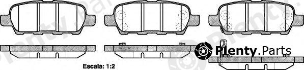  ROADHOUSE part 287621 Brake Pad Set, disc brake