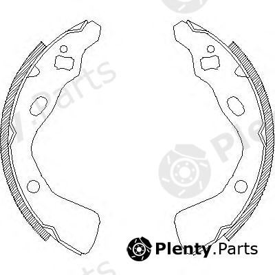 ROADHOUSE part 438200 Brake Shoe Set