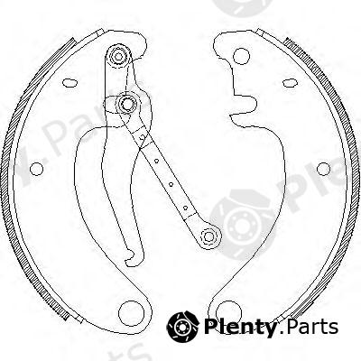  ROADHOUSE part 450900 Brake Shoe Set