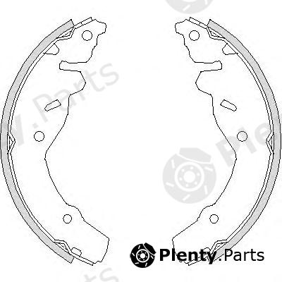  ROADHOUSE part 4191.00 (419100) Brake Shoe Set