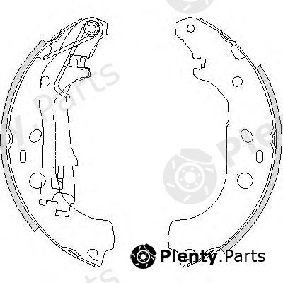  ROADHOUSE part 420600 Brake Shoe Set