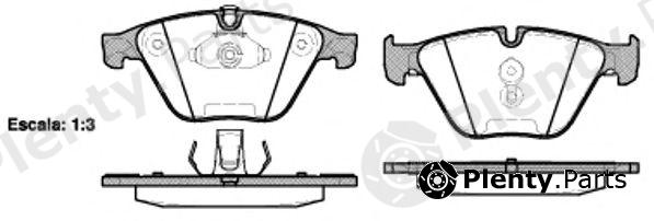  ROADHOUSE part 2857.20 (285720) Brake Pad Set, disc brake