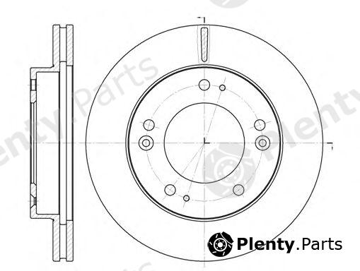  ROADHOUSE part 679010 Brake Disc